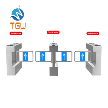 Factory Price 304 Stainless Steel Bus Station Swing Turnstile Gate